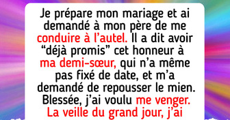 Mon père a refusé de me conduire à l’autel parce qu’il a préféré ma demi-sœur, alors j’ai eu ma revanche