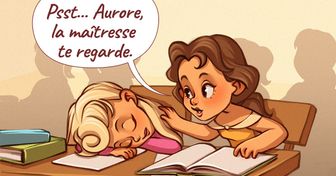 18 Bandes dessinées qui nous montrent à quoi ressembleraient les personnages de Disney s’ils allaient à l’école (beaucoup seraient intenables)