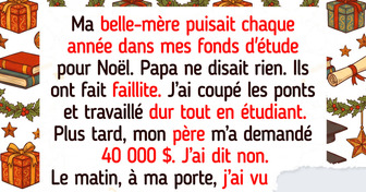 Ma famille a dépensé mon fonds universitaire en cadeaux de Noël pendant des années, et maintenant, ils veulent que je les aide