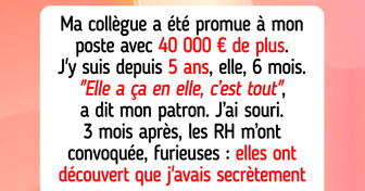 Ma collègue m’a volé ma promotion, mais j’avais déjà trois coups d’avance