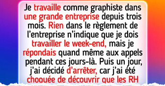 Je refuse de répondre aux appels professionnels le week-end à cause de la politique dépassée des RH