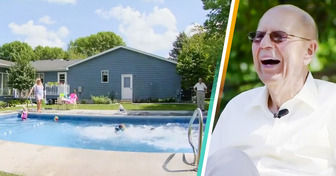 L’incroyable geste d’un homme de 94 ans qui a construit une piscine dans son jardin pour les enfants du quartier