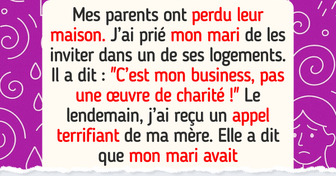 Mes parents sont en train de tout perdre, mais mon mari les traite comme des étrangers