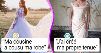 17 Mariées si créatives qu’elles ont osé confectionner leur robe de mariée au lieu de l’acheter