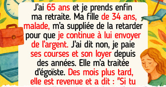 Je refuse de retarder ma retraite pour aider ma fille malade, j’en ai fini d’être son distributeur automatique