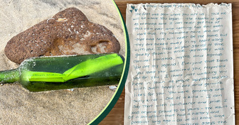 Un homme découvre une lettre poignante dans une bouteille à la mer, lancée à plus de 6 000 km