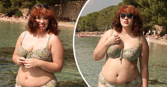 Cette femme porte un bikini à la plage pour la première fois et la réaction des gens a été surprenante
