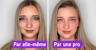 16 Femmes ont comparé leur routine make-up à une mise en beauté professionnelle