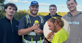 Des ouvriers entendent des cris dans leur excavatrice : le minuscule passager qu’ils découvrent va devenir la mascotte de l’entreprise