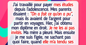 J’ai refusé d’inviter mes parents à ma remise de diplôme, car ils n’ont pas déboursé un centime pour mes études