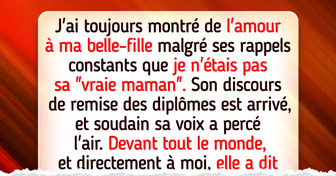 Ma belle-fille a insisté pour dire que je ne serais jamais sa vraie mère, puis un jour elle m’a interpellée publiquement