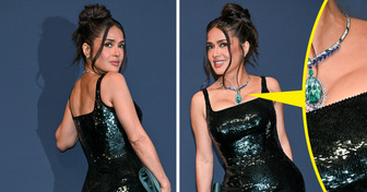 À 58 ans, Salma Hayek fascine en robe sculpturale mais un détail interpelle