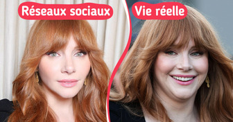 12 Paires de photos de stars qui révèlent l’envers des filtres sur les réseaux sociaux