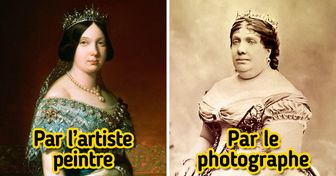 15 Paires de tableaux et de photos représentant des personnes remarquables, qui prouvent que Photoshop existait aussi au XIXe siècle