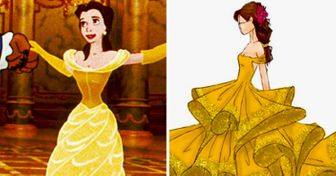 Cet artiste américain a inventé une collection de robes pour les princesses Disney, et le résultat est bluffant !