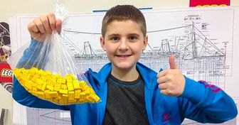 Il a 10 ans, il souffre d’autisme et il a construit la réplique du Titanic avec 65 000 blocs de Lego