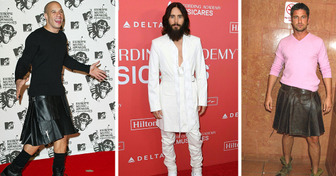 14 Hommes célèbres qui ont eu l’air fabuleux en jupes ou en robes