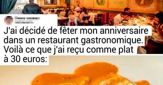 19 Personnes qui ont mal vécu leur repas au restaurant