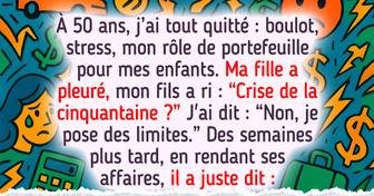 À 50 ans, j’ai quitté mon job sans plan et j’ai cessé de servir de banque à mes enfants