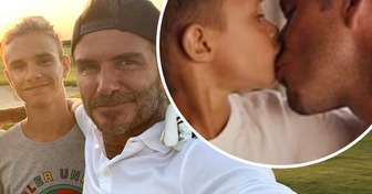 Le fils de David Beckham poste une photo avec son père - les gens ont remarqué quelque chose d'étrange