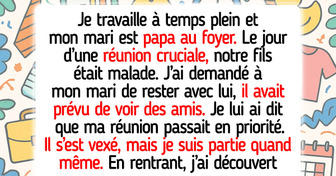 Mon fils est tombé malade et je suis quand même allée travailler, mon mari a empiré les choses