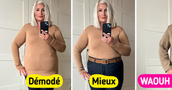 Une femme montre de petites astuces pour éviter les erreurs de mode courantes