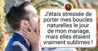 21 Mariées qui étaient fières de leurs boucles le jour de leur mariage et nous inspirent à faire de même