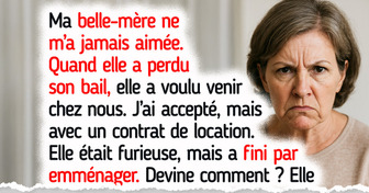 Ma belle-mère a voulu emménager chez nous... alors je lui ai envoyé un contrat de location