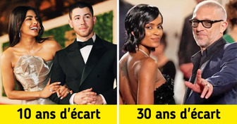 13 Couples de célébrités prouvent que l'âge n'est pas un obstacle au vrai amour