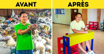 Un ingénieur philippin découvre une nouvelle façon de recycler le plastique et le transforme maintenant en mobilier scolaire coloré