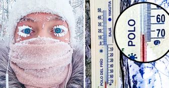 À Oïmiakon, l’endroit habité le plus froid de la planète, les températures sont tellement basses qu’un nouveau style de maquillage “gelé” s’est naturellement développé