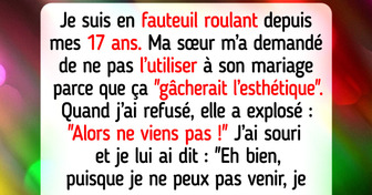 Ma sœur ne voulait pas de mon fauteuil roulant à son mariage, elle n’a pas vu venir ma riposte