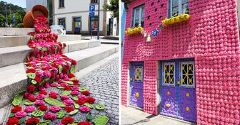 Le crochet a inondé les rues d’un village portugais et le résultat en est pure créativité