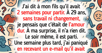 J’ai donné deux semaines à mon fils pour partir et il a retourné la situation contre moi