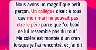Le collègue de mon mari a mis en doute la paternité de mon fils, il l'a payé cher