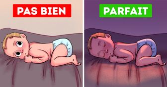 10 Erreurs que commettent les parents et qui nuisent au sommeil de leur bébé