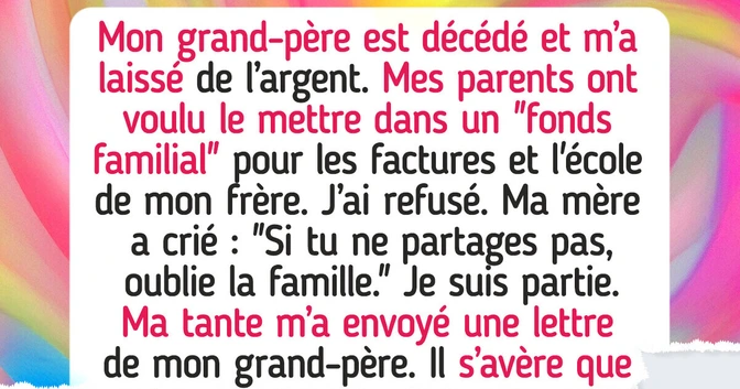 J’ai coupé les ponts avec mes parents après qu’ils ont tenté de contrôler mon héritage, et j’ai fini par découvrir la vérité