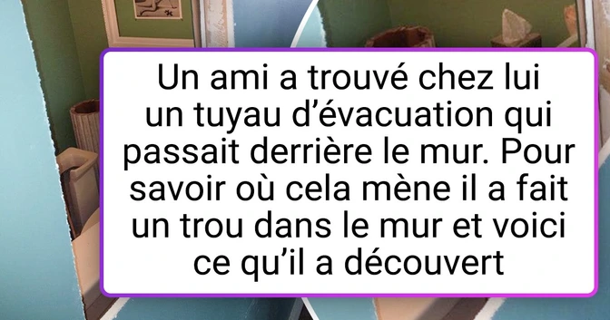 17 Personnes qui ont fait des découvertes inédites dans leur logement