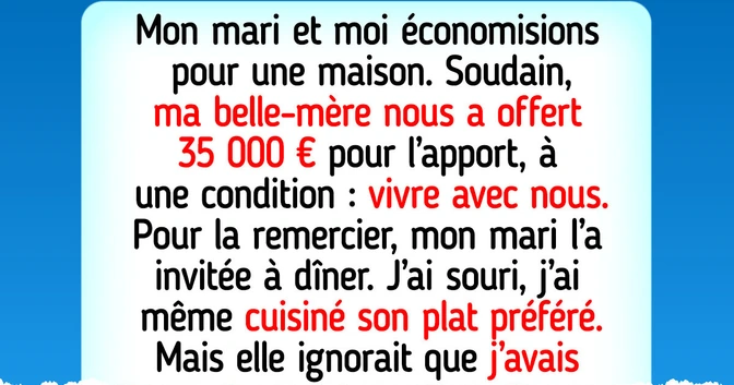 Ma belle-mère m’a piégée avec un “don” de 35 000 €, mais je lui ai fait regretter