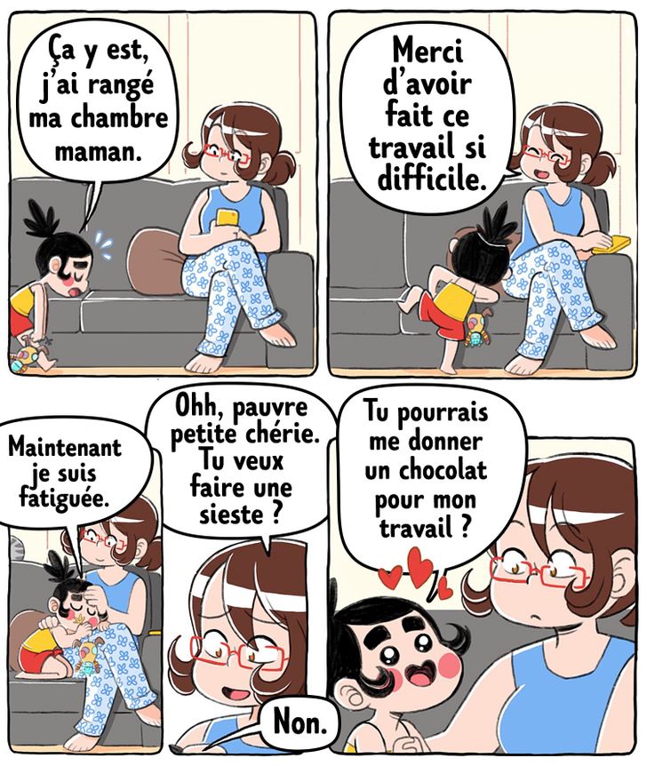 Cette Maman Francaise Illustre Avec Beaucoup D Humour Des Situations Quotidiennes De La Vie Parentale