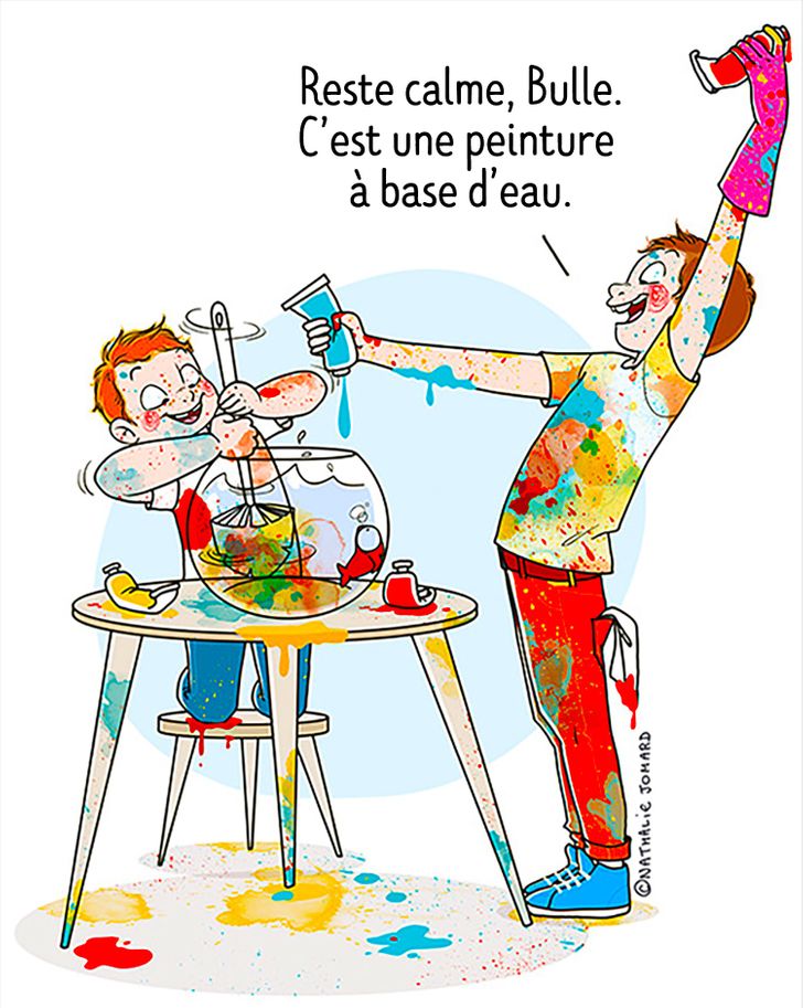 La Dessinatrice Nathalie Jomard Evoque La Maternite Avec Un Humour Decapant Et Irresistible Dont On Ne