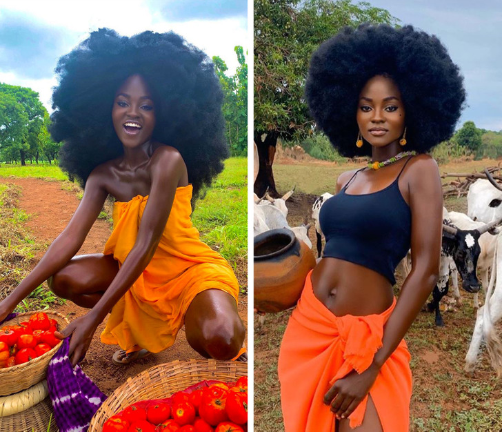 Une reine de beauté ghanéenne a abandonné son style de vie fastueux et travaille désormais dur pour rendre l’Afrique meilleure