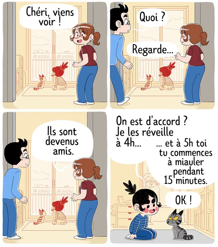 Cette Maman Francaise Illustre Avec Beaucoup D Humour Des Situations Quotidiennes De La Vie Parentale