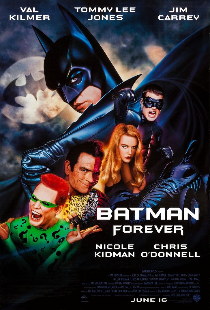 Découvre l'évolution des acteurs de la saga Batman des années 90 / Sympa